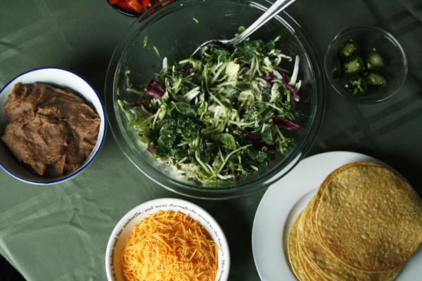 Make Your Own Tostada Bar