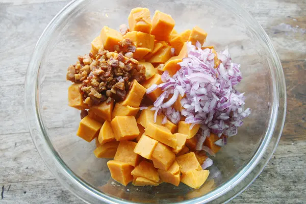 Making Sweet Potato Salad - 1
