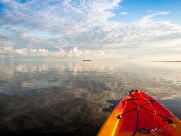Kayaking on St. Joseph Bay is a Fun Activity for a Trip to Gulf County, Florida.