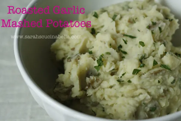 How to Make Roasted Garlic Mashed Potatoes with Parsley