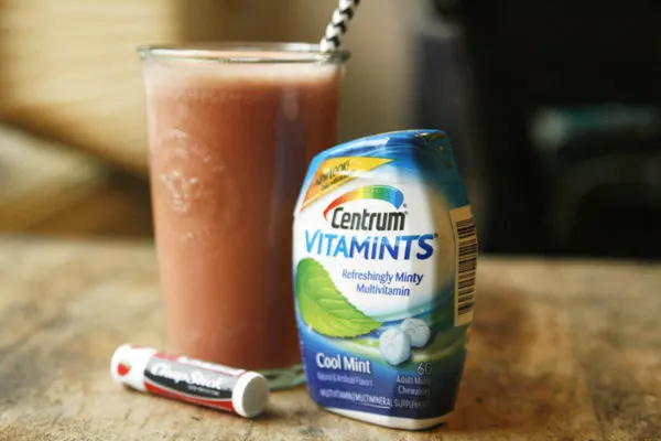 vitamints-and-a-yogurt-drink