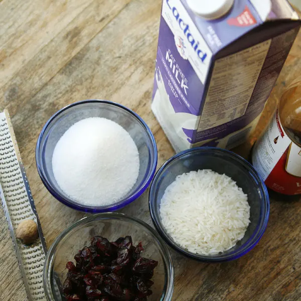 cranberry-vanilla-rice-pudding-ingredients