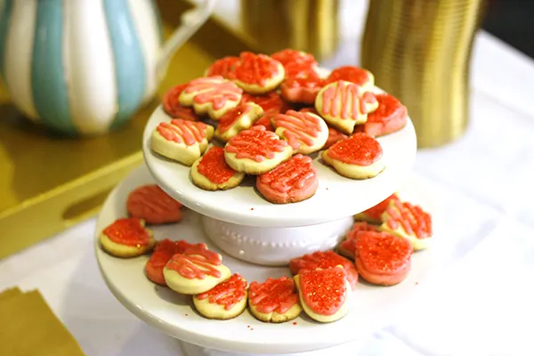 Cut-Out Strawberry Sugar Cookies recipe