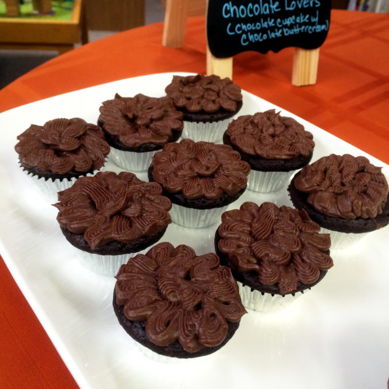 Chocolate Lovers Mini Cupcakes