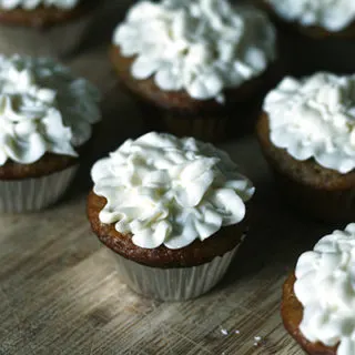 Carrot Mini Cupcakes with Dreamy Cream Cheese Frosting