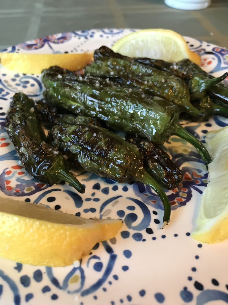 Blistered Shishito Peppers