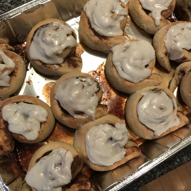 Homemade Overnight Cinnamon Rolls