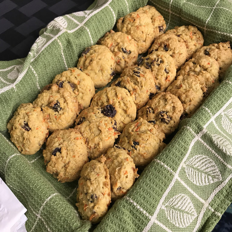 Carrot Oatmeal Raisin Cookies Recipe | Egg-Free Cookies