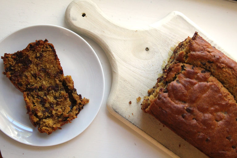 Pumpkin Chocolate Chip Bread