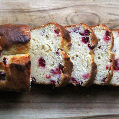 Cranberry Bread with Buttermilk