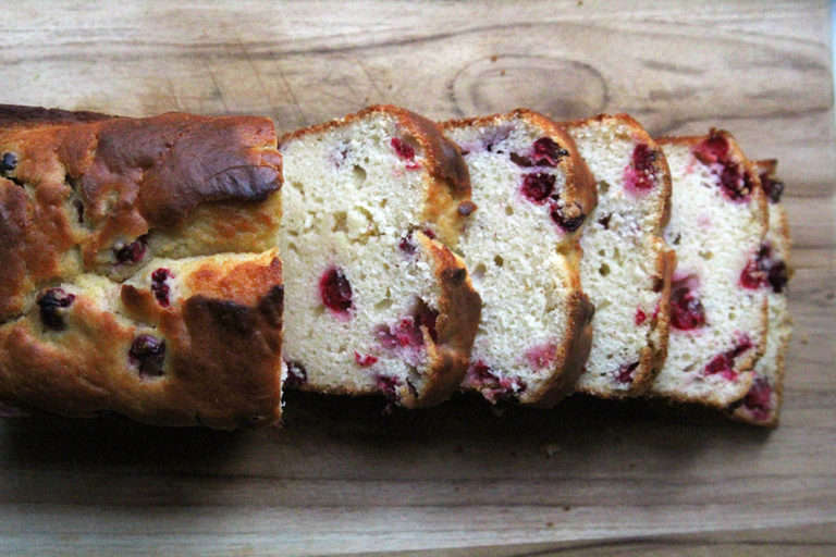 Cranberry Bread with Buttermilk