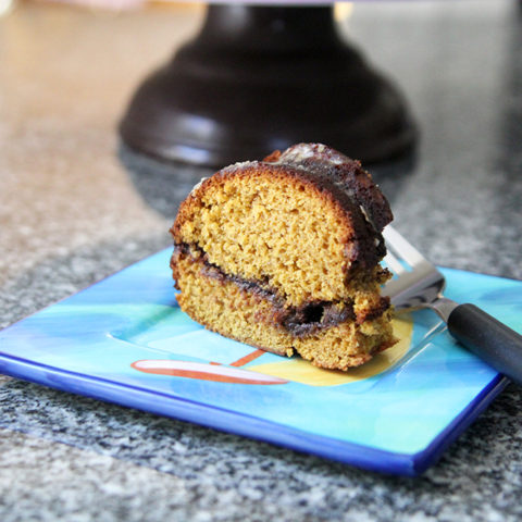 Cinnamon Swirl Pumpkin Coffee Cake