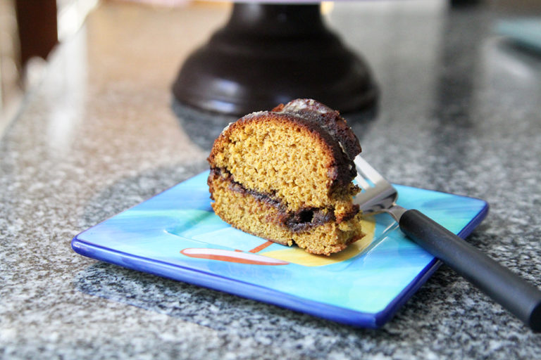Cinnamon Swirl Pumpkin Coffee Cake