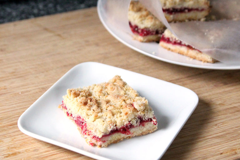 Cranberry Crumb Bars