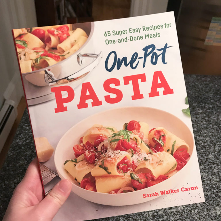 My Newest Cookbook is the One-Pot Pasta Cookbook