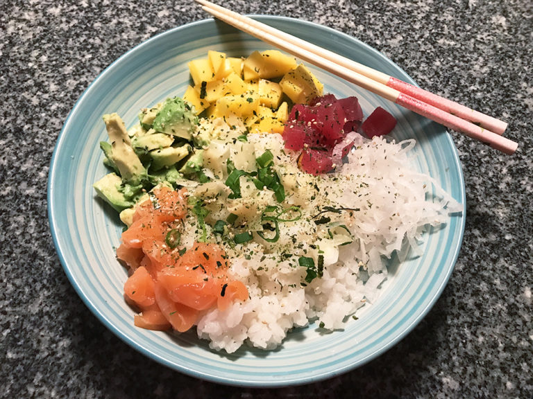 Easy Homemade Poke Bowls