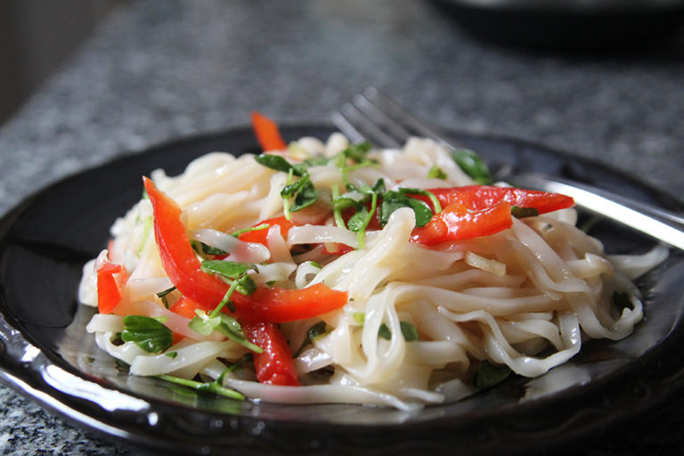 Seasoned Rice Noodle Salad