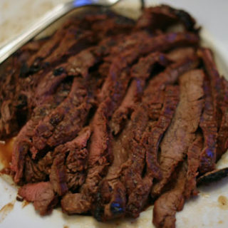 Grilled Maple Soy Flank Steak