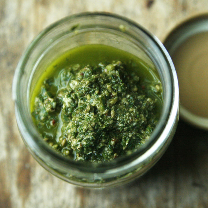 Basil Pecan Pesto