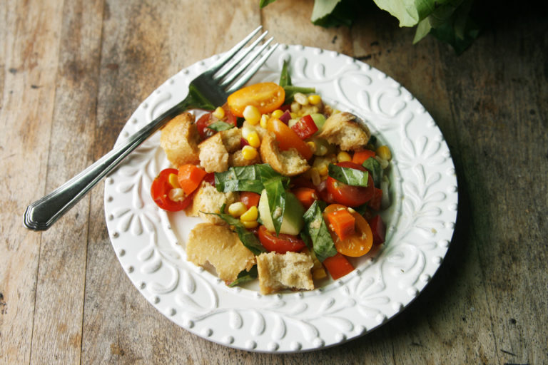 Farmer's Market Panzanella Salad
