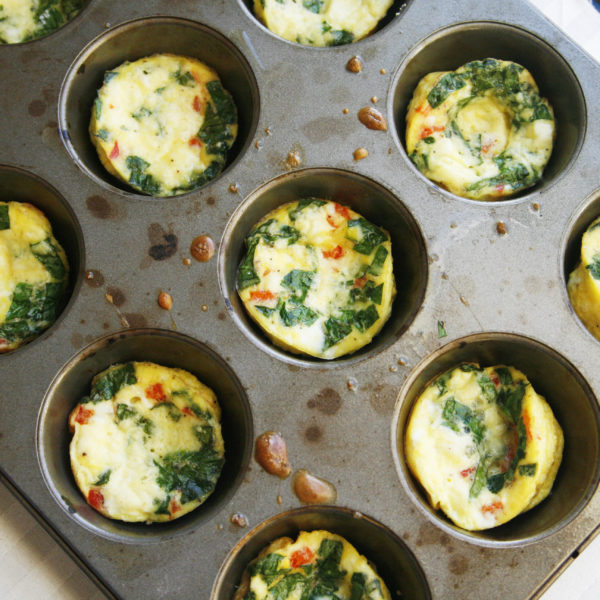 Make-Ahead Mini Mediterranean Frittatas | Sarah's Cucina Bella