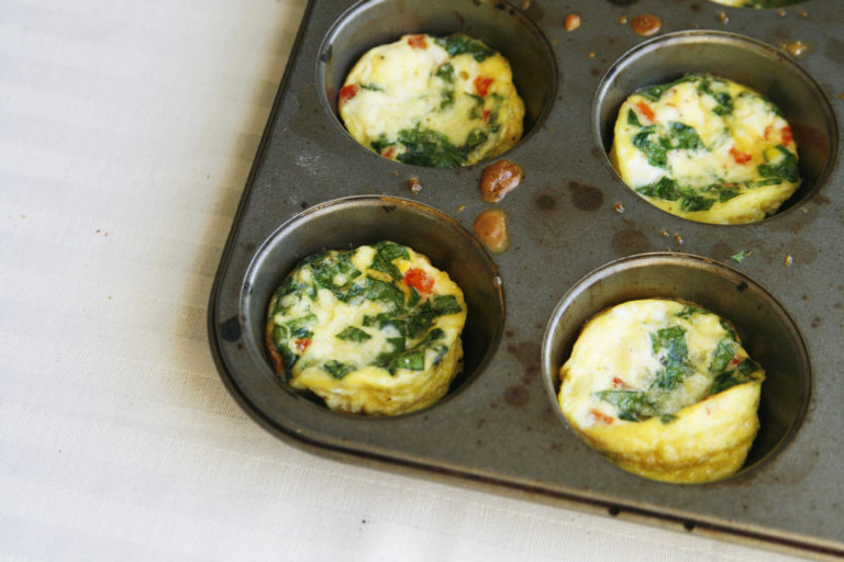 Make-Ahead Mini Mediterranean Frittatas