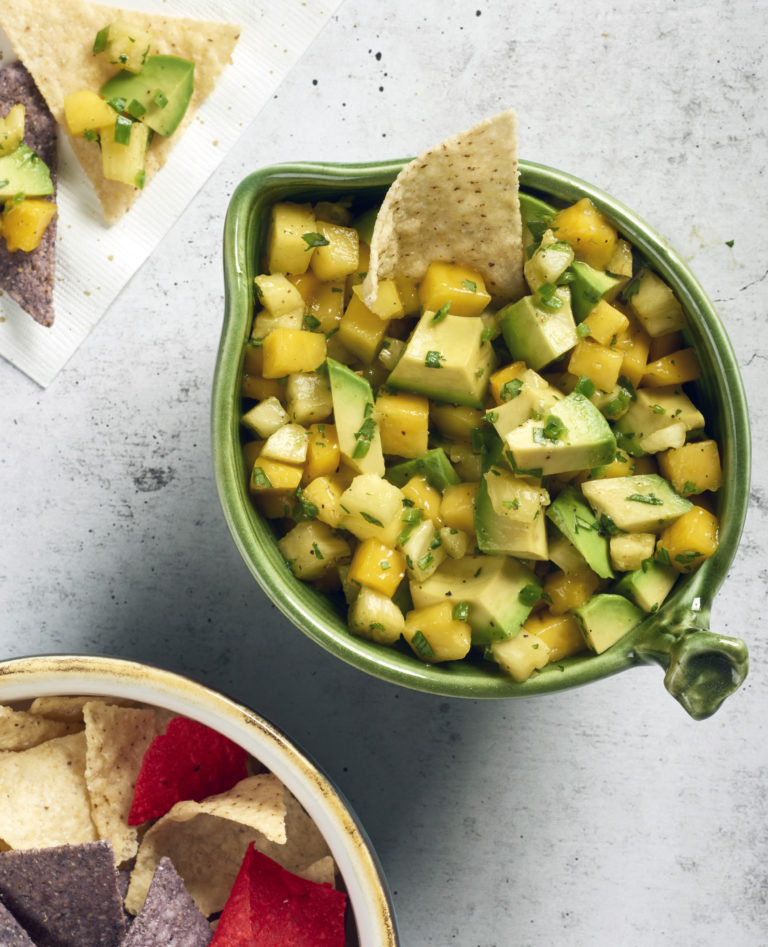 Avocado, Mango and Pineapple Salsa