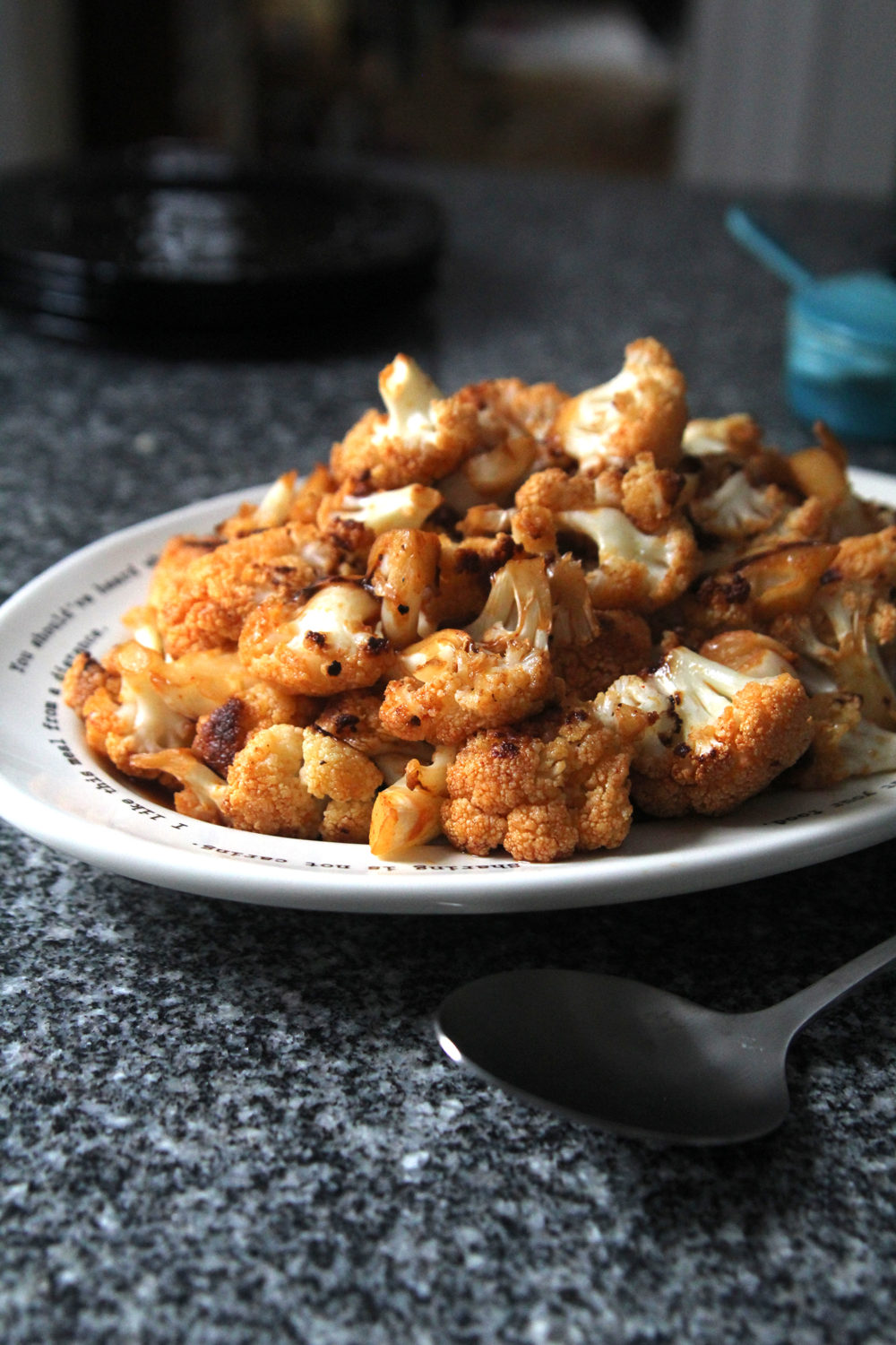 Spicy Roasted Cauliflower with Gochujang