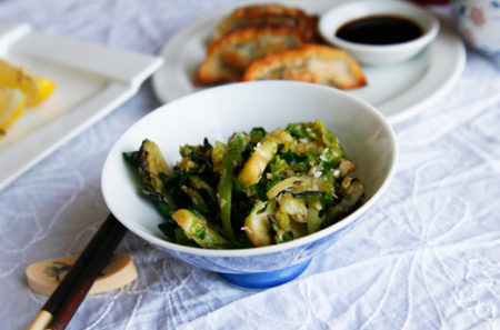 Brussels Sprouts Goma-ae Recipe | Sarah's Cucina Bella