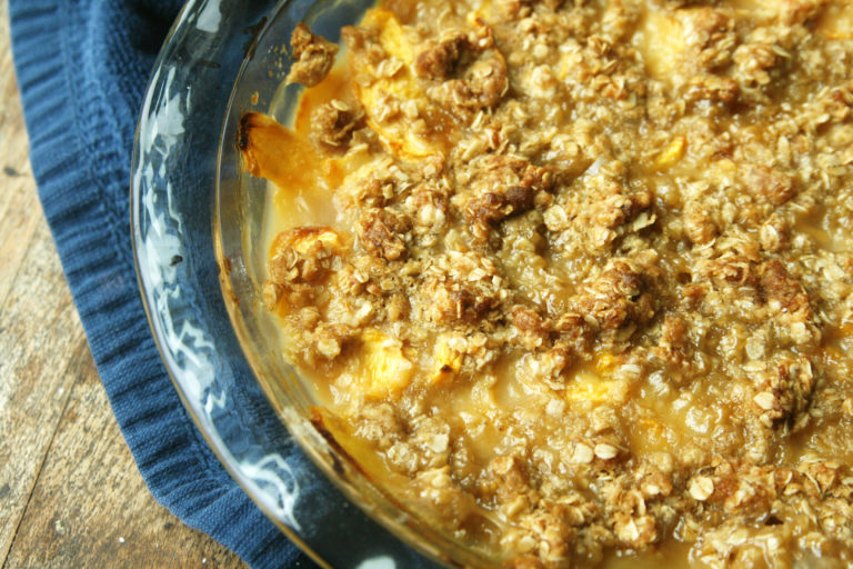 Peach Crisp Recipe