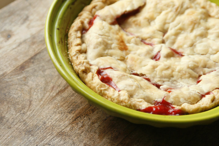 Strawberry Rhubarb Pie Recipe
