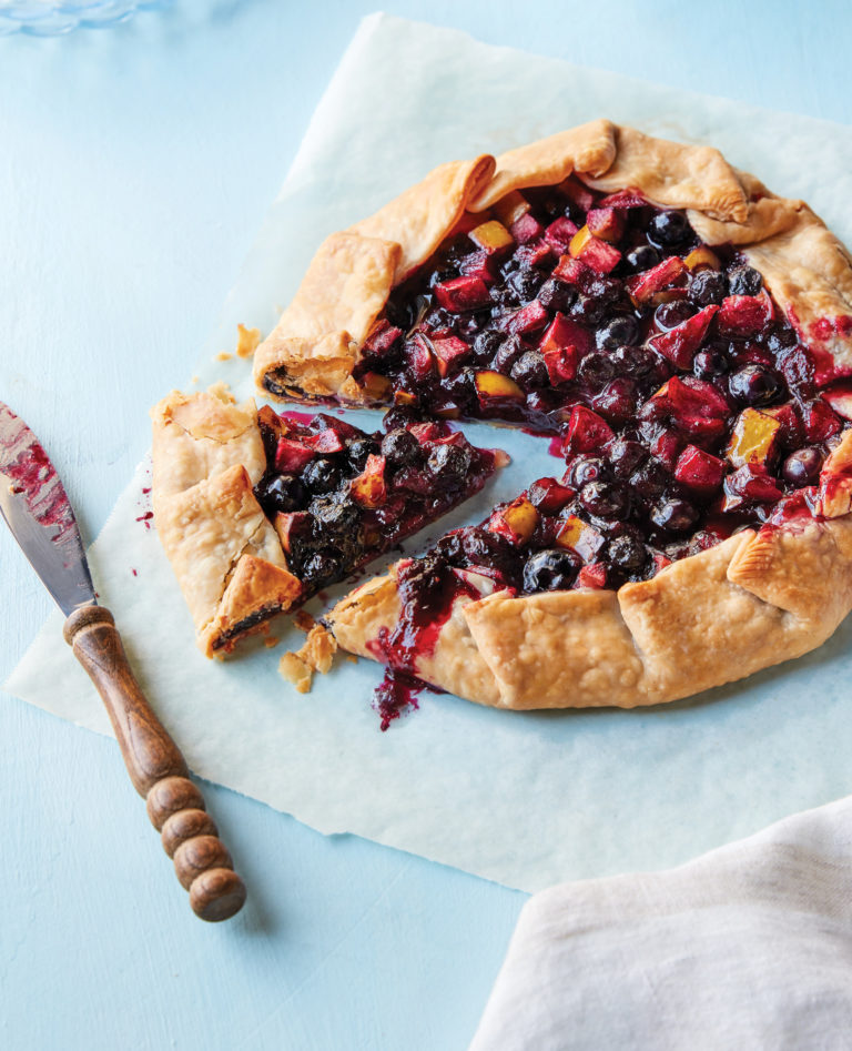Rustic Blueberry Apple Pie Recipe