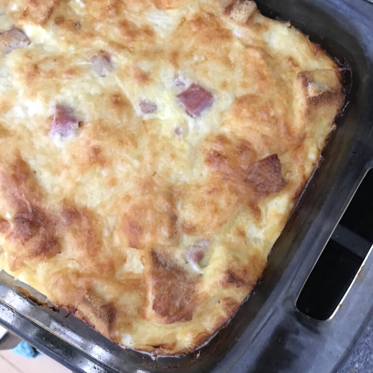 Ham, Egg and Cheese Bake