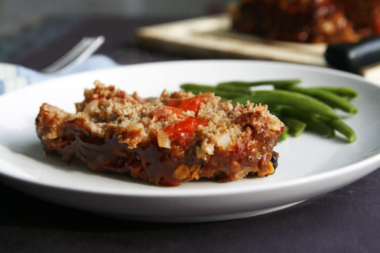Barbecue Turkey Bacon Meatloaf Recipe