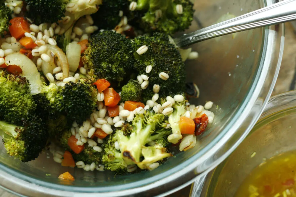 Quinoa and Roasted Broccoli Grain Bowls - Kristine's Kitchen