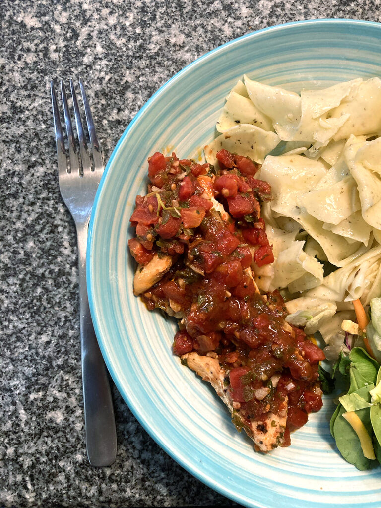 Bruschetta Chicken Skillet Recipe