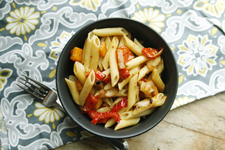 Roasted Vegetable Pasta Toss