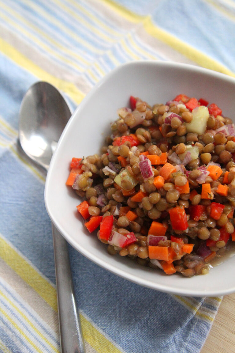 Cold Lentil Salad Recipe
