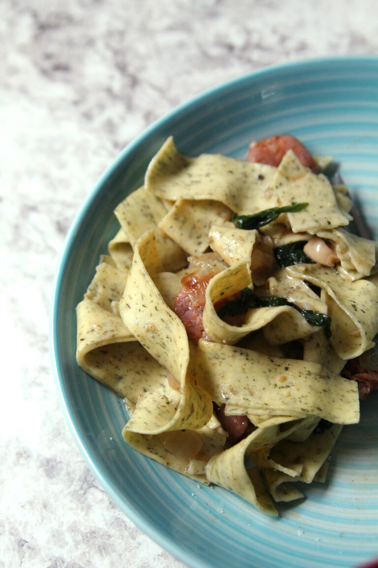 Clam and Andouille Sausage Pasta Recipe