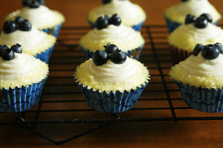 Lemon Blueberry Cupcakes Recipe