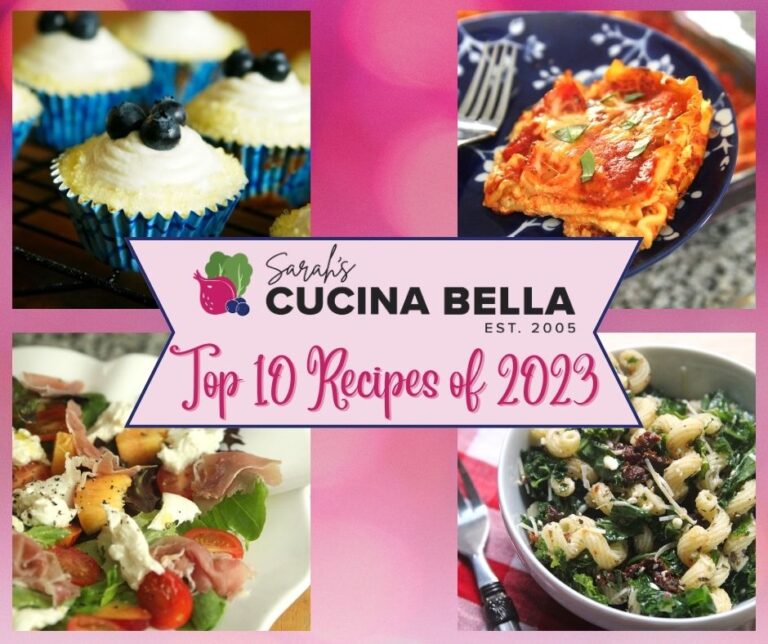 Sarah's Cucina Bella's Top 10 Recipes of 2023