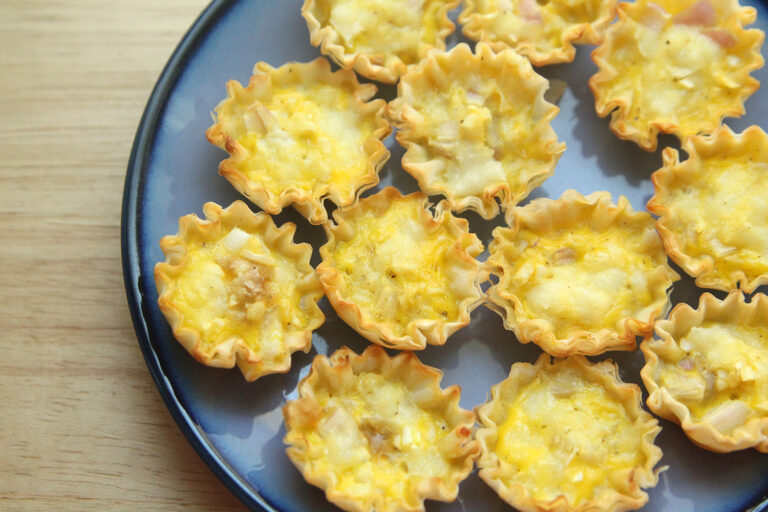 Garlic Shallot Egg Bites with Queso Fresco Recipe