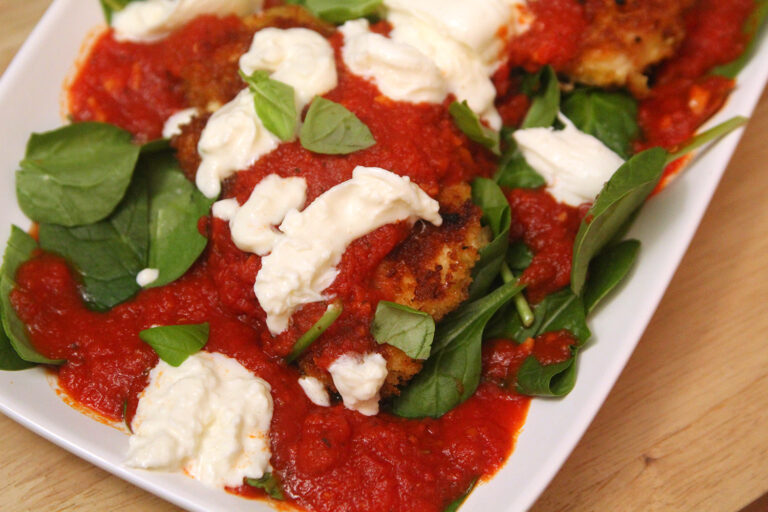 Burrata Chicken Parm Recipe
