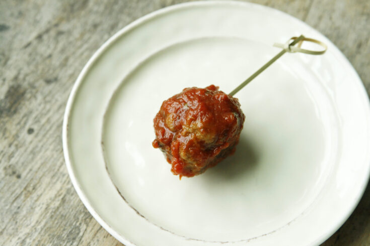 Party Meatballs with Marinara