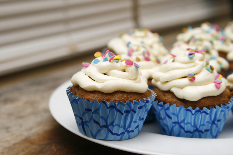 Carrot Cupcakes with Cream Cheese Frosting