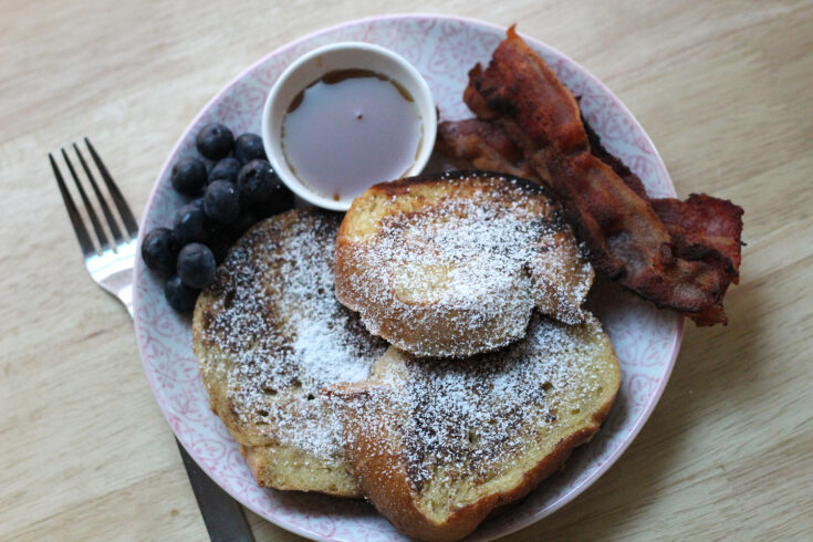 Easy French Toast for Two