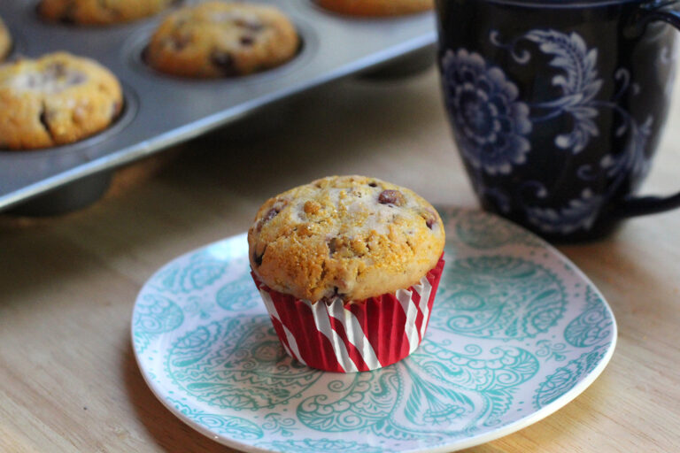 Pomegranate Pecan Muffins