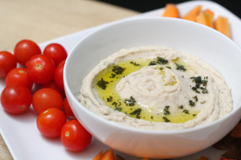 Garlic Sage White Bean Dip