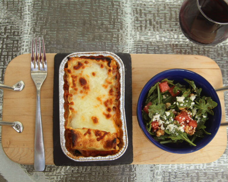 Grilled Mini Spinach Lasagna Recipe