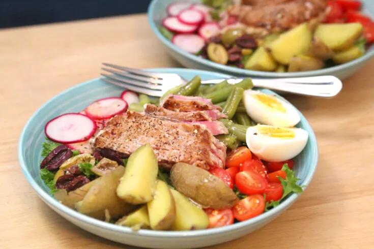 Salad Nicoise with Seared Tuna